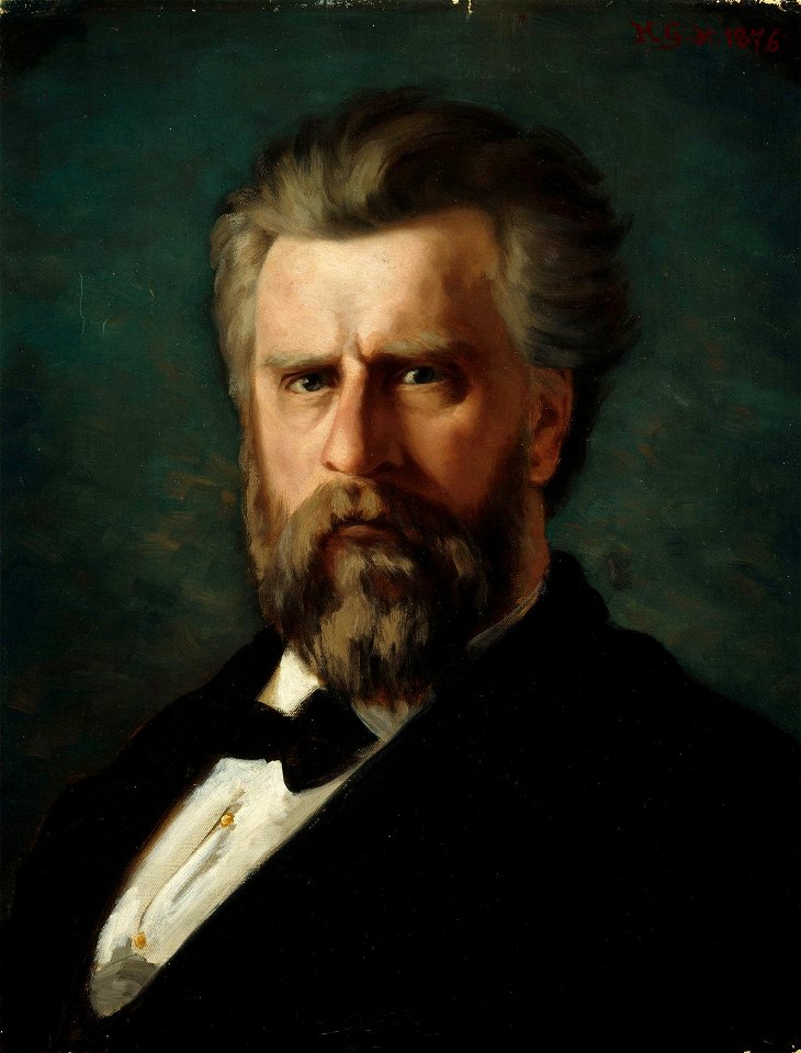 Hilda Eloise Granstedt - Portrait of the Sculptor C. E. Sjöstrand - A II 1105 - Finnish National Gallery