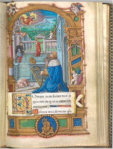 Heures de François Ier - David et Bethsabée (f67)
