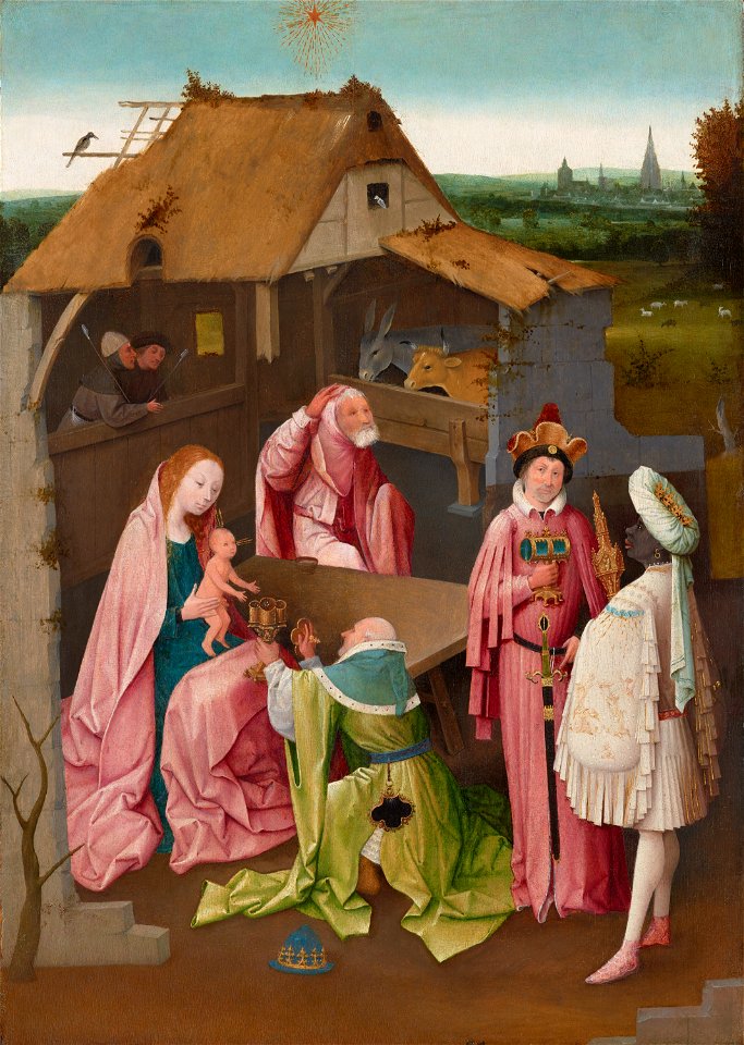 Hieronymus Bosch or follower - Adoration of the Magi