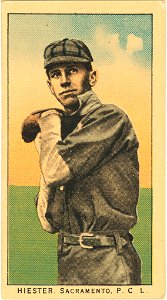 Hiester, Sacramento Team, baseball card portrait LCCN2008677322