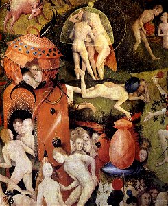 Hieronymus Bosch - Triptych of Garden of Earthly Delights (detail) - WGA2512