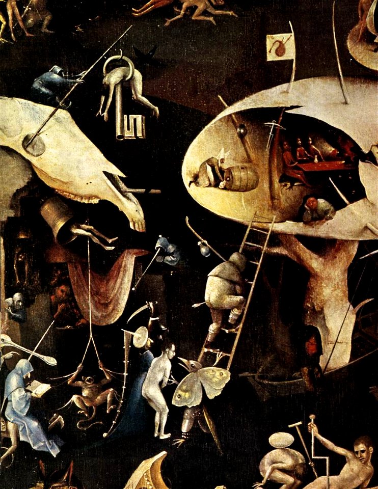 Hieronymus Bosch - Triptych of Garden of Earthly Delights (detail) - WGA2527