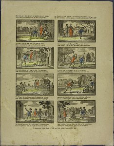 Hier kunt ge ô lieve jeugd, uit speelen zelfs iets eeren-Catchpenny print-Borms 0970