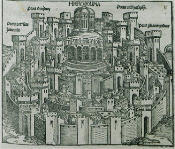 Hierosolima - Schedell Hartmann - 1493