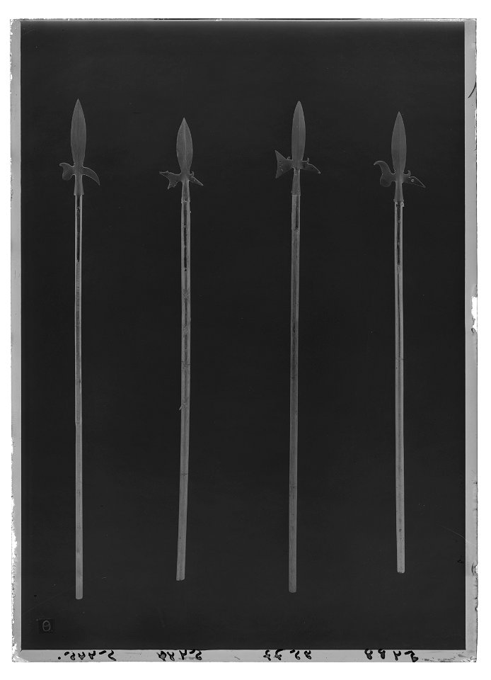Hillebard, Sverige - Livrustkammaren - 69006-negative