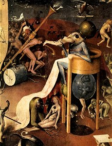 Hieronymus Bosch - Triptych of Garden of Earthly Delights (detail) - WGA2531. Free illustration for personal and commercial use.