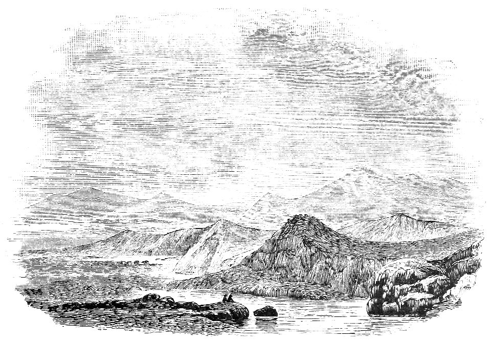 HILLS NEAR A SIBERIAN RIVER