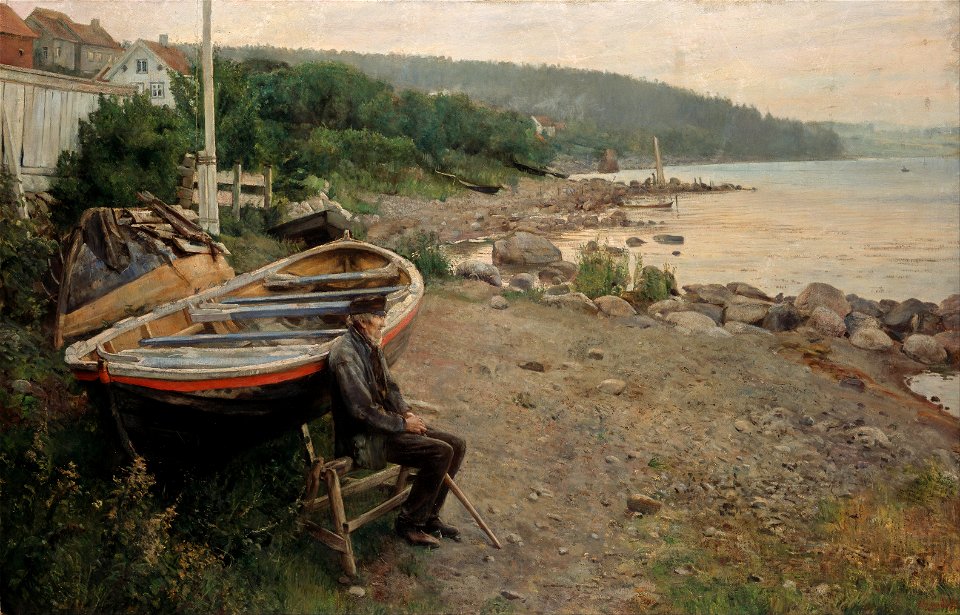 Hans Heyerdahl - View from Åsgårdstrand - Google Art Project