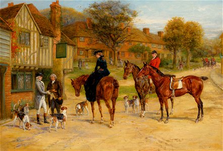Heywood hardy arws meet at the inn122025)