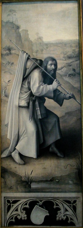 Hieronymus Bosch Weltuntergang aussen links low