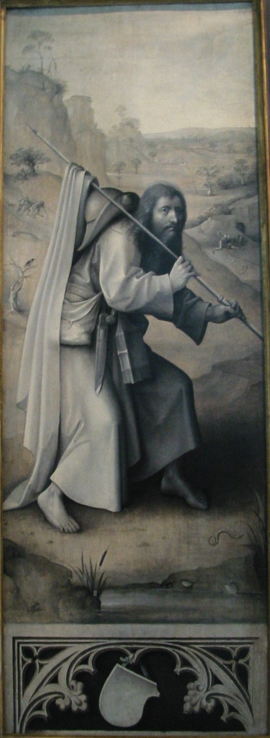 Hieronymus Bosch Weltuntergang aussen links low