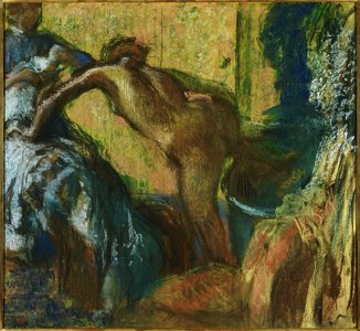 Hilaire-Germain-Edgar Degas - After the Bath - Google Art Project