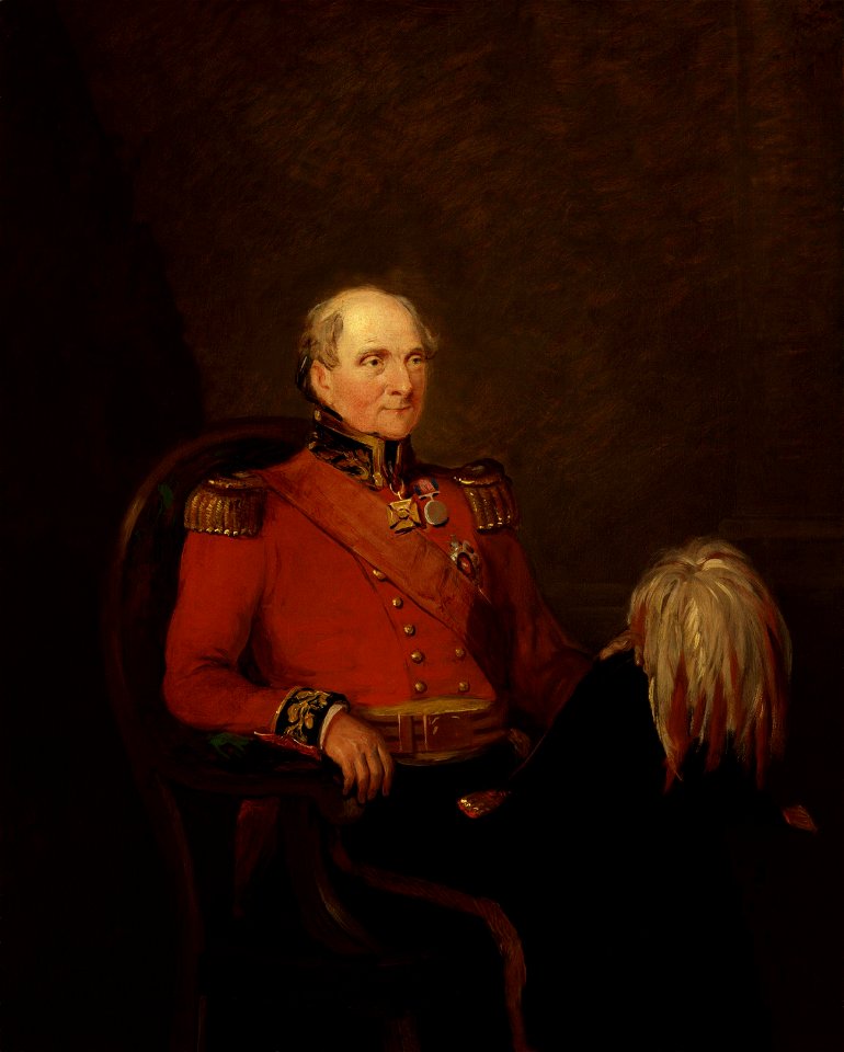 Rowland Hill, 1st Viscount Hill by William Salter
