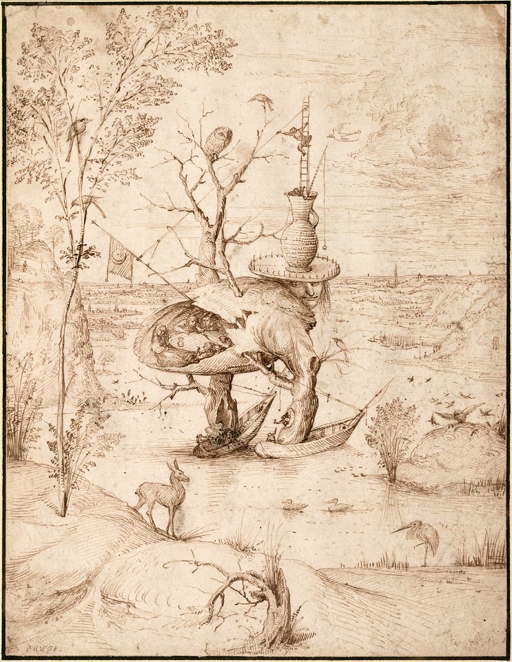 Hieronymus Bosch - The Tree-Man, c. 1505 - Google Art Project