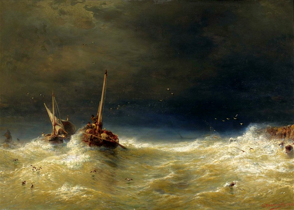 Hildebrandt Sea storm