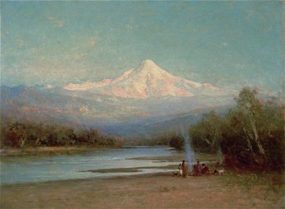 Mountain Landscape by Thomas Hill, Johnson Museum of Art
