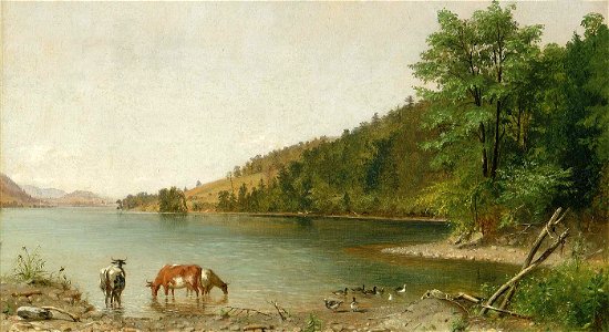 Thomas Hicks - (Small Landscape) - 1968.59.1 - Smithsonian American Art Museum