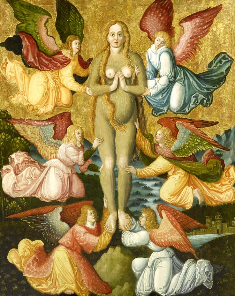 Himmelfahrt der hl Maria Magdalena (Donauschule um 1510)