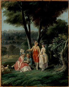 Hilaire, Jean-Baptiste - Promenade dans un parc - J 64 - Musée Cognacq-Jay