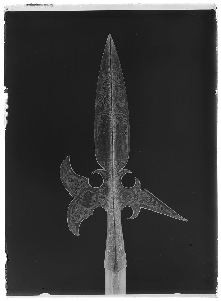 Hillebard - Livrustkammaren - 9209-negative