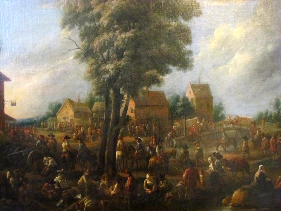 HGM Soldatenrast in einem Dorf Nicolaas van Eyck