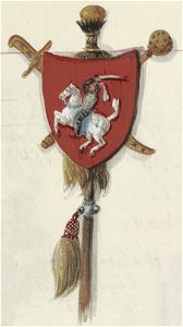Hietman, Pahonia. Гетман, Пагоня (B. Starzyński, 1875-1900)
