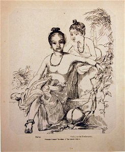 Hindoo female children of the lower orders (BM As2006,Prt.292)