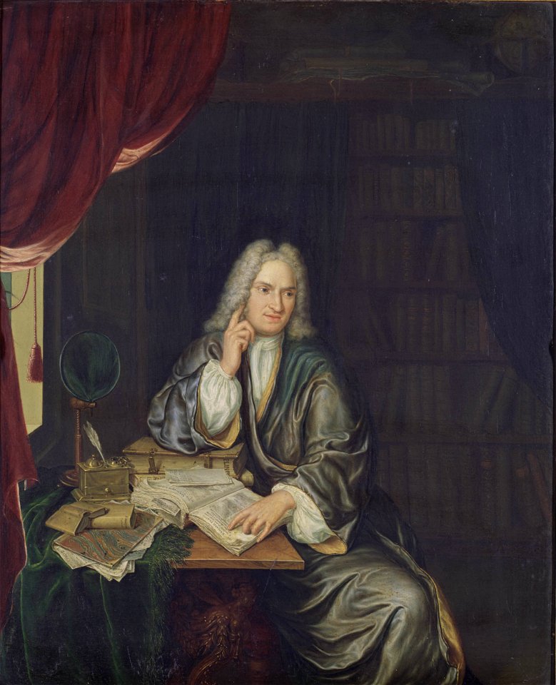 Hieronymus van der Mij - Portret van Hendrik Snakenburg, 1716
