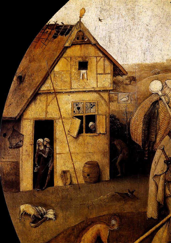 Hieronymus Bosch - The Wayfarer (detail) - WGA2545
