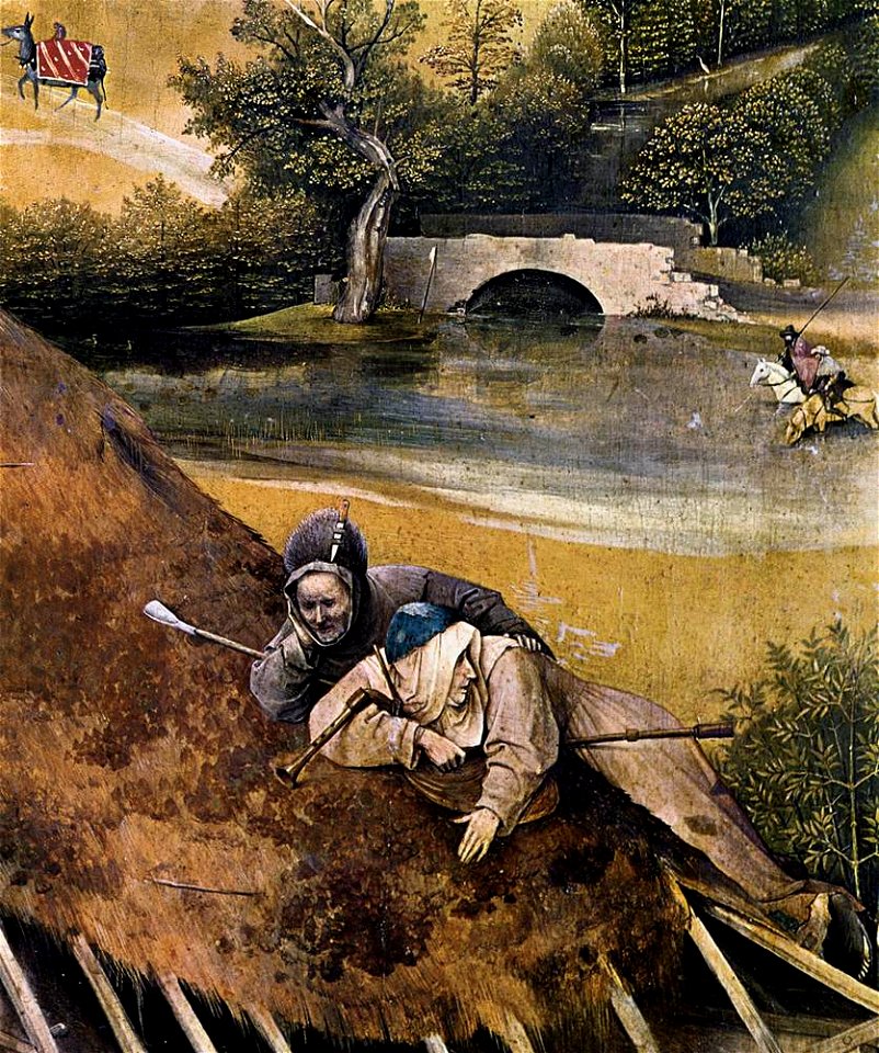 Hieronymus Bosch - Adoration of the Magi (detail) - WGA2612