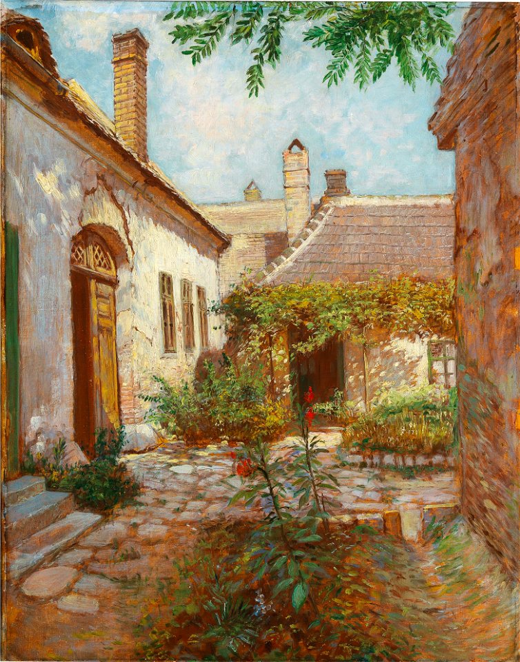 Hinterhof in Stein, Wachau