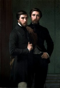 Hippolyte Jean Flandrin - René-Charles Dassy and His Brother Jean-Baptiste-Claude-Amédé Dassy - 2000.17 - Cleveland Museum of Art