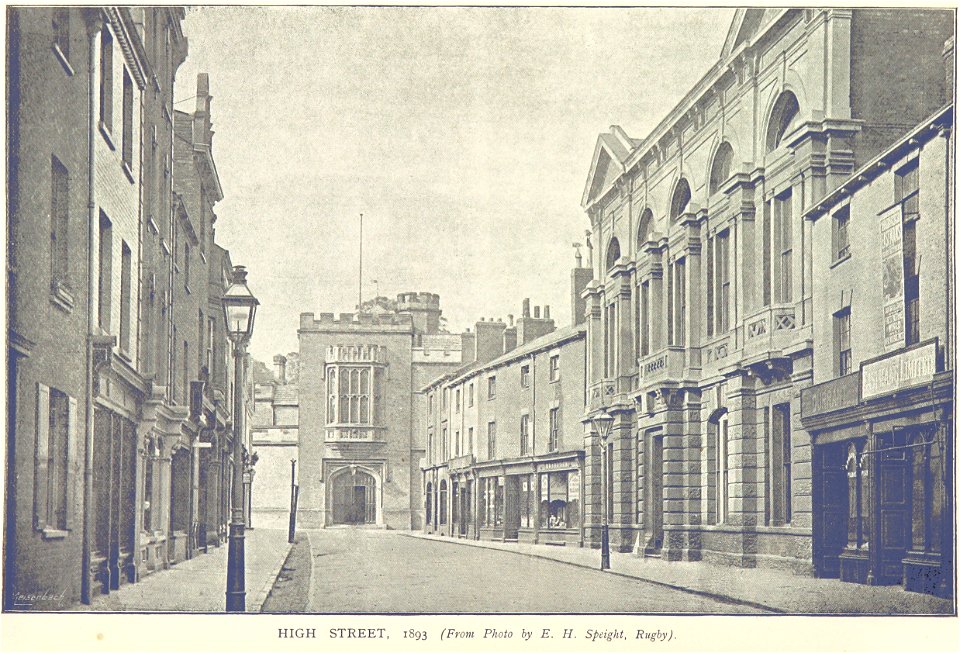 High Street, Rugby, 1893