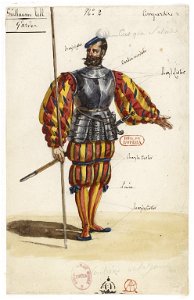 Hipollyte Lecomte - Guillaume Tell - No. 2 Gardes (comparses)