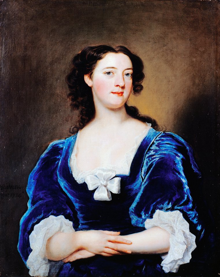 Highmore, Joseph - Portrait of a Lady - Google Art Project