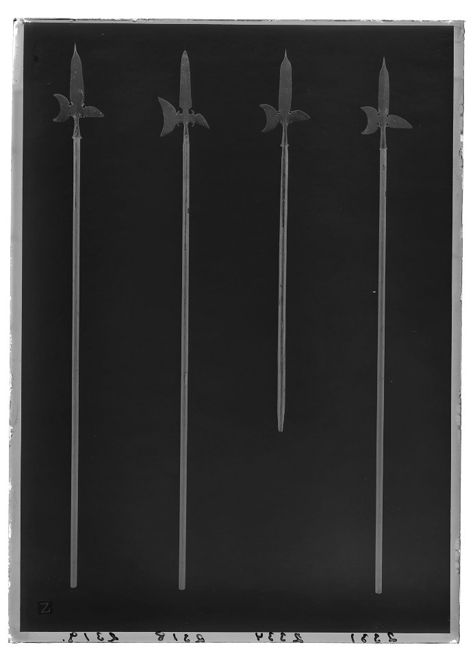 Hillebard - Livrustkammaren - 17640-negative