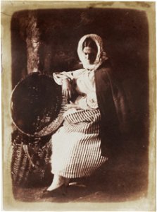 Hill and Adamson - Elizabeth Johnstone, Seated Newhaven Fishwife - Google Art Project