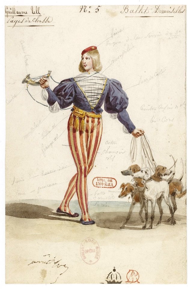 Hipollyte Lecomte - Guillaume Tell - No. 5 Pages de chasse (ballets demoiselles)