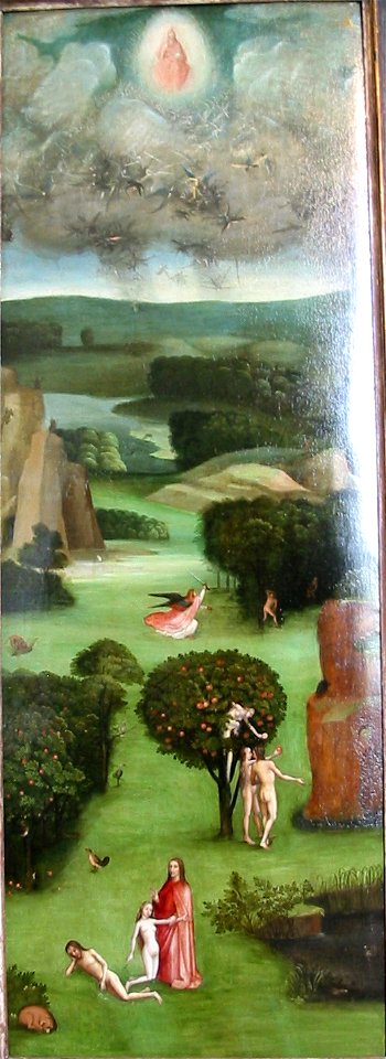 Hieronymus Bosch Weltuntergang links low