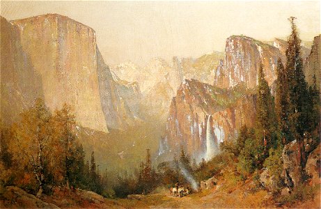Thomas Hill Yosemite Valley 1900