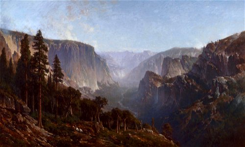 Thomas Hill - Yosemite Valley (1876)