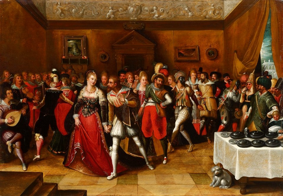 Hieronymus Francken (II) - Festive Company