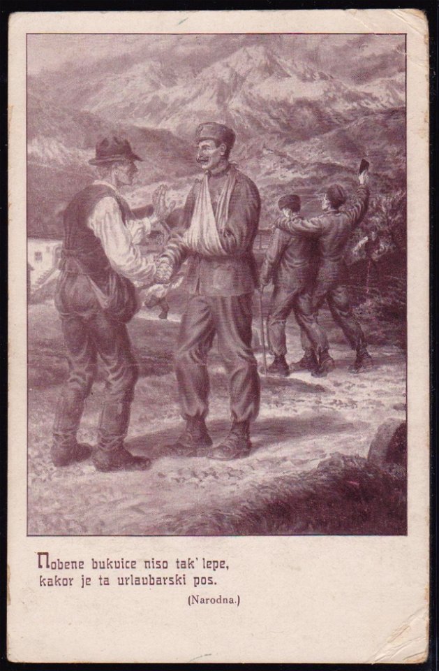 Hinko Smrekar - Vojska v slikah 1917