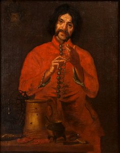 Hinric Hasenberger, the Court Jester (David Klöcker Ehrenstrahl) - Nationalmuseum - 18637