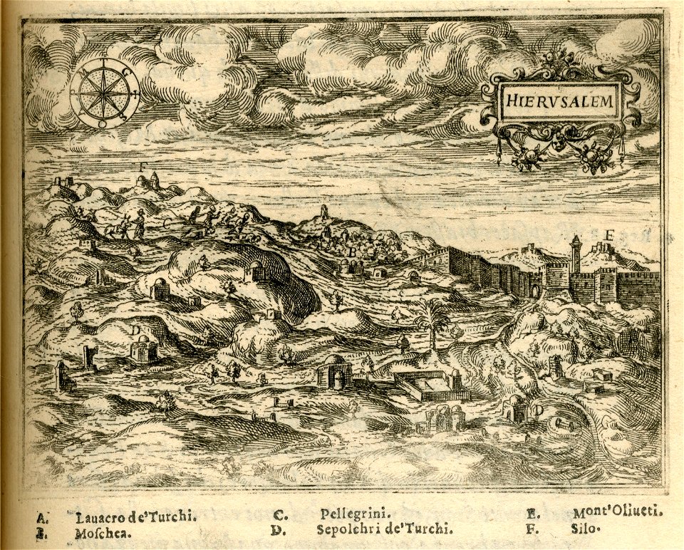Hierusalem - Zuallart Jean - 1587