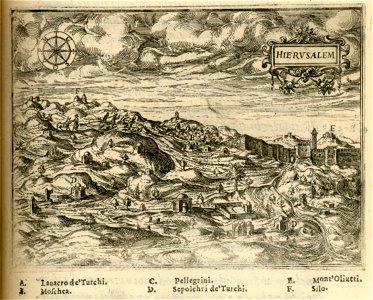 Hierusalem - Zuallart Jean - 1587