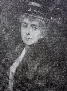 Hildegard Thorell självporträtt 1890