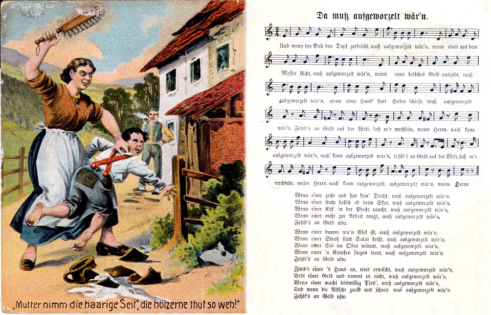 Hilmar Mückenbergerger - Da muß aufgeworzelt wär'n