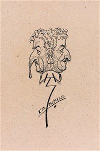 Hinko Smrekar - Lastna podoba (1942). Free illustration for personal and commercial use.