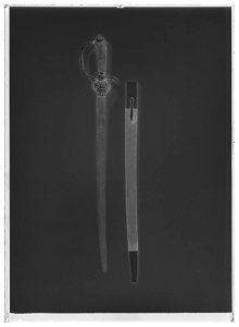 Hirschfängare Frankrike - Livrustkammaren - 70491-negative